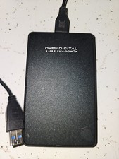 Oyen U32 Shadow 1TB USB-C External Hard Drive Unformatted WORKS See Pics  picture