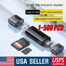 Card Reader USB 3.0 To SD Micro TF Memory Card Adapter PC Laptop Accessories LOT picture