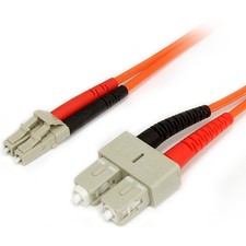 StarTech 1m Multimode Duplex 62.5/125 LSZH Fiber Optic Cable - LC/SC picture