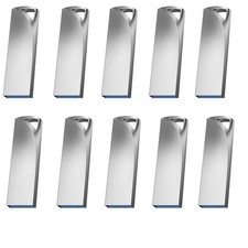 KOOTION Wholesale USB 2.0 5/10Pack Metal Style USB Flash Drive 32GB 64GB 128GB picture