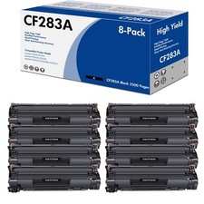 3/5/8 Black CF283A 83A Toner Cartridge for HP LaserJet Pro M225dn M225dw Printer picture
