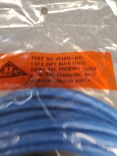AT1625-BU Allen Tel Modular Category 6 Patch Cord 25' - Lot of 5 picture