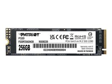 PATRIOT P320 SSD 256GB NVMe M2 2280 P320 SSD 256GB Internal P320P256GM28 picture