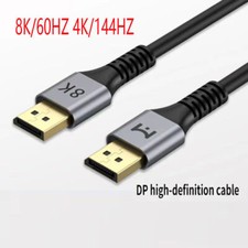 Display Port to Display Port Cable HDR DP 1.4 Male to Male 8K UHD Cord 5/10/15FT picture