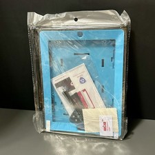 New iPad 2 3 4 Case Rugged Shockproof Blue Cover with Stylus & Screen Cloth picture