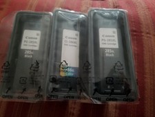 Authentic Canon  (2 )PG-285 XL Black & (1)CL-286 XL Color Ink Cartridges  picture