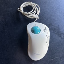 Vintage 90s A4 Tech WWT-13 Scroll Track 4D TrackBall Large Mouse picture