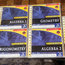 The Learning Company Success Builder Math CD Set Algebra Geometry Win/Mac picture