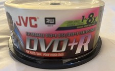 JVC Recordable DVD+R Discs VP-R47EU30 4.7GB 120min 30pk 1-8x Spindle picture