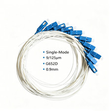 SC/UPC Fiber Pigtail 1.5M 9/125 0.9mm Simplex Single Mode, 10-50 Pieces Lot picture