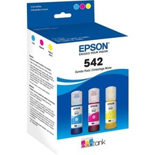 Epson 542 Pigment Ink Bottle 3 Color Set C/M/Y EcoTank Pro ET-5150 ET-16600 picture