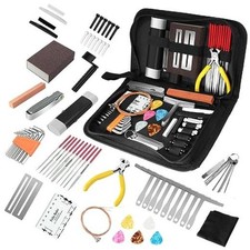 79Pcs Guitar Maintenance Kit - Complete Setup & Repair Tools for 79 Pcs picture