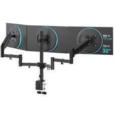 WALI Triple Monitor Mount for 13-32 inch Screens, up to 17.6 lbs per Arm picture