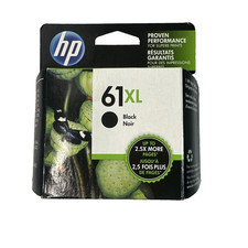 New HP 61XL High Yield Black Ink Cartridge CH5643WN Exp Date: May 2027 picture