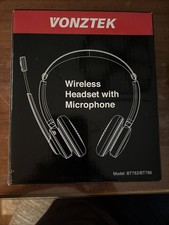 Vonztek Wireless Headset With Microphone Model BT782/BT786 Open Box picture