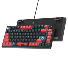 Ussixchare 75% Mechanical Gaming Keyboard - Wired Gasket Mount TKL Hot Swappa... picture