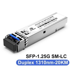 SFP Transceiver 1000BASE-LX 1310nm 20km LC SMF DDM Single-Mode Fiber Module 1.25 picture