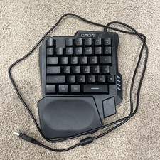 One Handed Gaming Keyboard Keypad 35 Key Wired USB Backlit Mechanical Feel picture