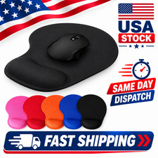 Mouse Pad Wrist Rest Support Ergonomic Comfort Mat Non-Slip PC Laptop Computer picture