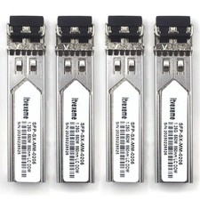 4 Pack 1.25G Multimode SFP LC Module, 1000Base-SX Gigabit Fiber Transceiver, ... picture