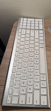 iClever IC-BK10 Bluetooth Universal Ultra-Slim Keyboard, Silver/White picture
