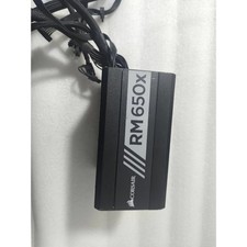 Corsair RM650X 650W 80 Plus Gold Fully Modular PC Power Supply Tested Working picture