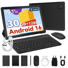 10 Inch Tablet Android 16 Tablet 30GB RAM 128GB ROM 2TB TF Tablet 8-core 6200mAh picture