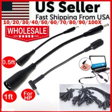 7.4mm To 4.5mm DC/AC Power Charger Converter Adapter Cable For HP/Dell Wholesale picture