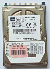 20GB IDE Toshiba MK2016GAP P-ATA 4200RPM 1MB HDD 2.5