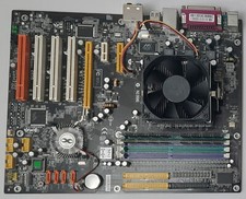 MSI K8N Neo4 MS-7125 Socket 939 Retro Motherboard + AMD Athlon 64 3800+ + 2GB RAM picture