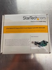 StarTech.com 2-Port PCI Express RS232 Serial Adapter Card, 16550 P#PEX2S553 picture