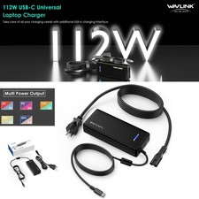 Universal 112W Laptop Charger USB-C Charging Adapte 100W AC Power Supply Adapter picture