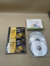 NEW 3 PACK OF MEMOREX 12X 700MB 80 MIN CD-RW & 2 CD-R 650MB 74 MIN SEALED picture