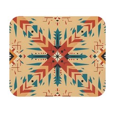 Southwestern Geometric Star Mouse Pad | Rectangle Desk Mat picture