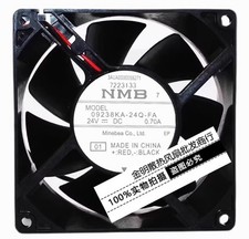 1PCS NMB 9CM 09238KA-24Q-FA 24V 0.70A High-Airflow Cooling Fan for Inverters picture