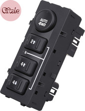 4X4 Transfer Case Switch, 4WD Wheel Drive Button, Compatible with 2003-2007 Chev picture