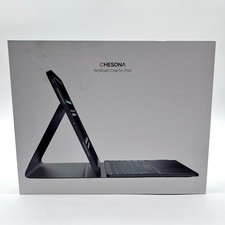 Chesona Ultra Light Stain Proof Keyboard Case For iPad - Navy Blue  picture