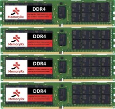 256GB 4x64GB DDR4 3200MHz PC4-25600 2RX4 288PIN ECC REGISTERED RDIMM FOR SERVERS picture