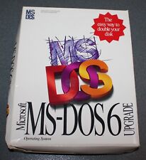 Vintage Old Microsoft MS-DOS6 Operating System Upgrade on 3.5 disk / diskettes picture