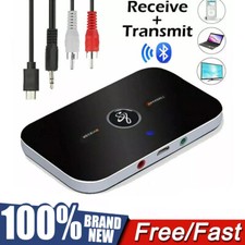 2-IN-1 Bluetooth Receiver & Transmitter Wireless RCA to 3.5mm Aux Audio Adapter picture