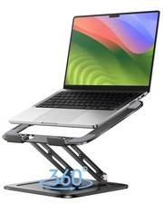 Adjustable Laptop Stand, Computer Stand with 360 Rotating Base, Ergonomic Lap... picture