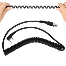 Hot 2 Pin To 5 Pin Cable Cord For Hyt Relm Two Way Radio Headset picture