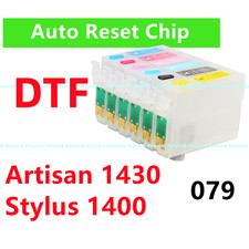 Refillable ink cartridge for Stylus 1400 Artisan 1430 for DTF printing picture