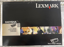 Lexmark 64015HA High Yield Return Program Black Toner T640, T642, T644 OEM NIB picture