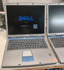 2 x VINTAGE-Dell Inspiron 1100 15in. Retro Windows XP Laptop 1 CORD/BOOTS/NO HDD picture