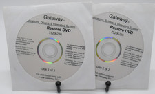 GATEWAY - OEM RESTORE OPERATING SYSTEM 2-DISC PC DVD-ROM SOFTWARE, 7520623R picture
