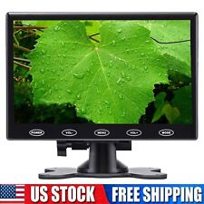 US-7'' Portable Small Monitor HDMI LCD Screen for PC/TV/Security System VGA picture