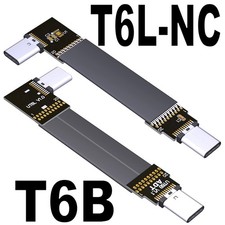 ADT Link USB 3.2 Gen 2x2 Flat Ribbon Cable, Type-C Male to Male, 15cm picture