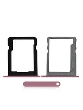 Replacement Sim Card + SD Card Tray Compatible For Huawei P7 (Pink) picture