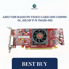 AMD V218 Radeon Video Card (109-C09091-01_02) HP P/N 716523-001 picture